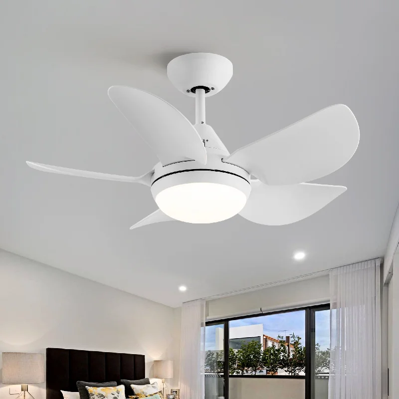 Chandeliers for Low Ceilings to Avoid OvercrowdingChandeliers for Low Ceilings to Avoid Overcrowding30 in. Indoor Integrated LED White Small Ceiling Fan with Light Kit and Remote Control - 30 INCHES