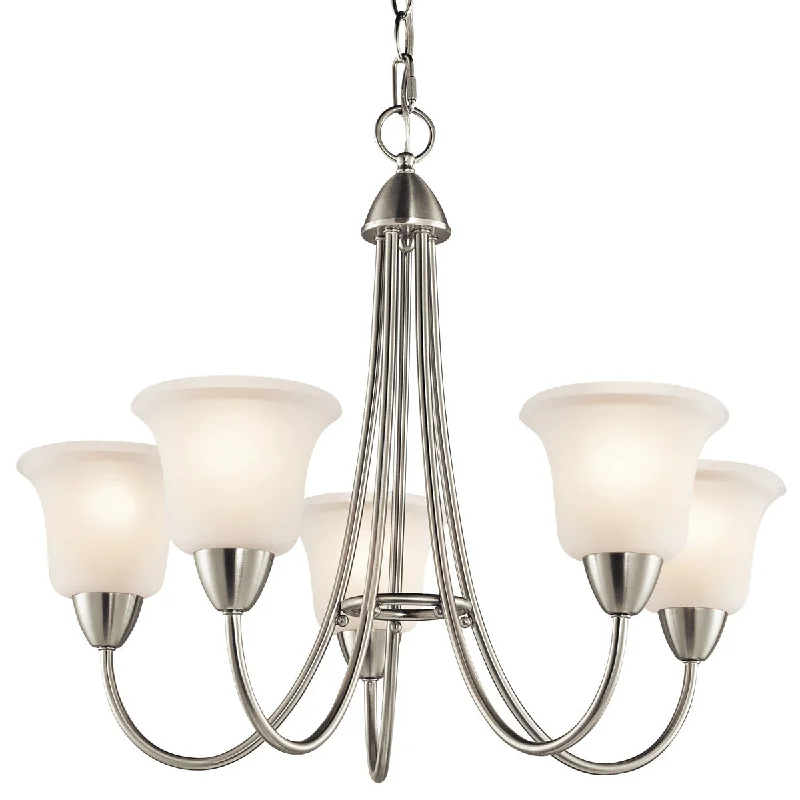 Traditional Brass Chandeliers for Classic InteriorsTraditional Brass Chandeliers for Classic InteriorsNicholson - Chandelier 5lt - 42884NI
