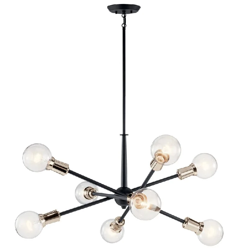 Art Deco Chandeliers for a Retro - Glam LookArt Deco Chandeliers for a Retro - Glam LookArmstrong - 8lt Chandelier - 43118BK Art Deco Chandeliers for a Retro - Glam LookArt Deco Chandeliers for a Retro - Glam LookArmstrong - 8lt Chandelier - 43118BK