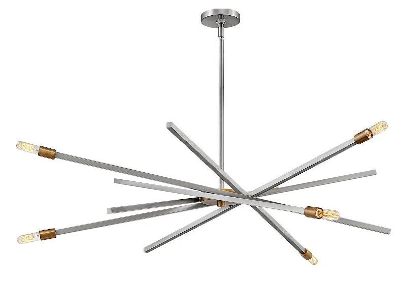 Ceiling - Mounted Chandeliers for Standard CeilingsCeiling - Mounted Chandeliers for Standard CeilingsCHANDELIER ARCHER - Interior - Hanging - 4766BN