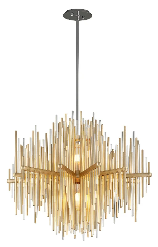 Chandeliers for Low Ceilings to Avoid OvercrowdingChandeliers for Low Ceilings to Avoid OvercrowdingCorbett Theory 238-42-GL/SS Chandelier Light - Gold Leaf W Polished Stainless Chandeliers for Low Ceilings to Avoid OvercrowdingChandeliers for Low Ceilings to Avoid OvercrowdingCorbett Theory 238-42-GL/SS Chandelier Light - Gold Leaf W Polished Stainless