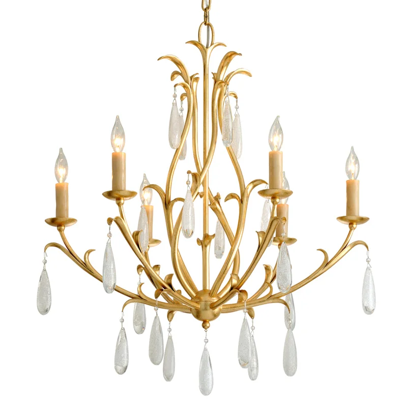 Chandeliers with Murano Glass for a High - End Artistic TouchChandeliers with Murano Glass for a High - End Artistic TouchCorbett Prosecco 293-06-GL Chandelier Light - Gold Leaf Chandeliers with Murano Glass for a High - End Artistic TouchChandeliers with Murano Glass for a High - End Artistic TouchCorbett Prosecco 293-06-GL Chandelier Light - Gold Leaf