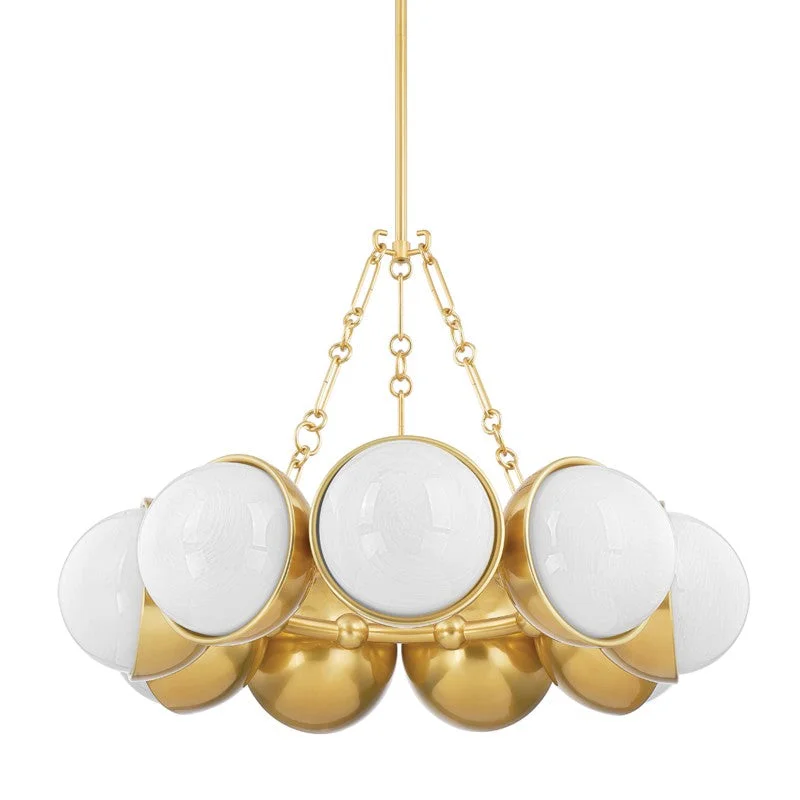 Large Chandeliers for Grand Halls and FoyersLarge Chandeliers for Grand Halls and FoyersCorbett Althea 340-34-VPB Chandelier Light - Vintage Polished Brass Large Chandeliers for Grand Halls and FoyersLarge Chandeliers for Grand Halls and FoyersCorbett Althea 340-34-VPB Chandelier Light - Vintage Polished Brass