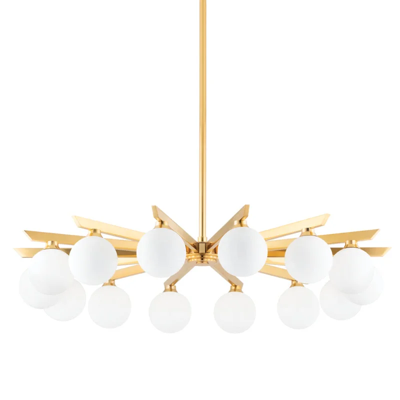 Chandeliers with Frosted Glass for a Softer Light DiffusionChandeliers with Frosted Glass for a Softer Light DiffusionCorbett Astra 402-14-VB Chandelier Light - Vintage Brass Chandeliers with Frosted Glass for a Softer Light DiffusionChandeliers with Frosted Glass for a Softer Light DiffusionCorbett Astra 402-14-VB Chandelier Light - Vintage Brass