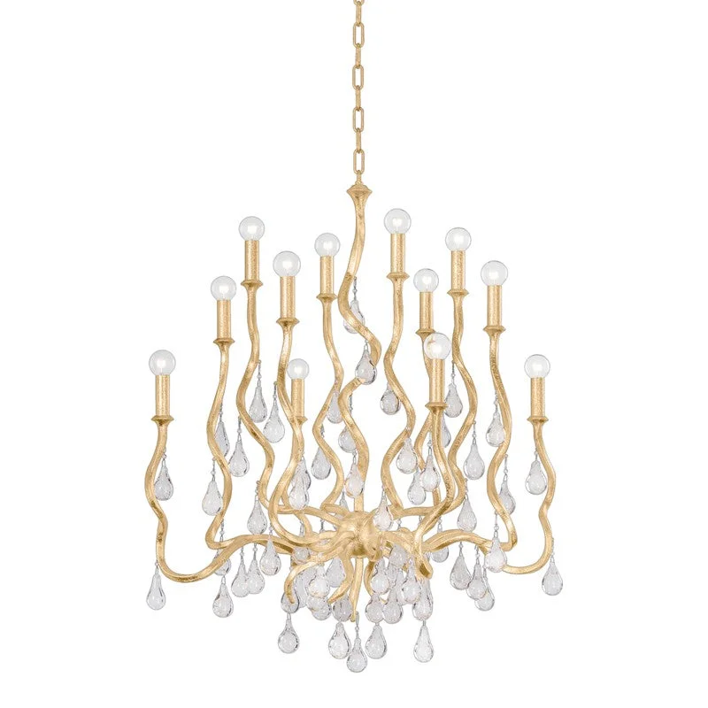 Incandescent Chandeliers for a Warm and Traditional GlowIncandescent Chandeliers for a Warm and Traditional GlowCorbett Aveline 414-34-GL Chandelier Light - Gold Leaf Incandescent Chandeliers for a Warm and Traditional GlowIncandescent Chandeliers for a Warm and Traditional GlowCorbett Aveline 414-34-GL Chandelier Light - Gold Leaf