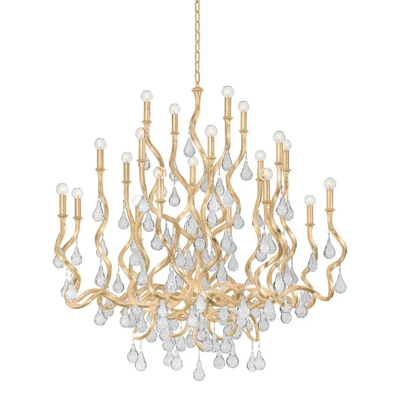 Mid - Century Modern Chandeliers for Vintage AppealMid - Century Modern Chandeliers for Vintage AppealCorbett Aveline 414-48-GL Chandelier Light - Gold Leaf Mid - Century Modern Chandeliers for Vintage AppealMid - Century Modern Chandeliers for Vintage AppealCorbett Aveline 414-48-GL Chandelier Light - Gold Leaf