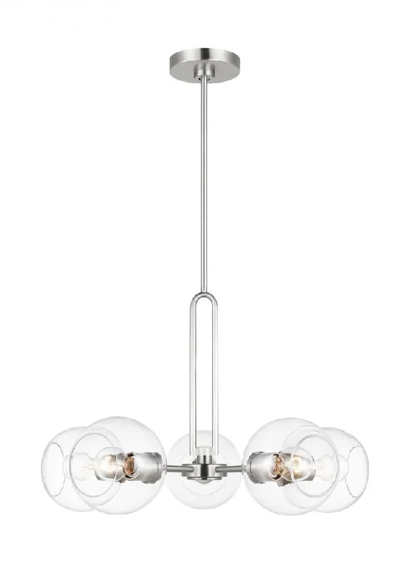 Chandeliers with Metal Frames in Silver FinishChandeliers with Metal Frames in Silver FinishFive Light Medium Chandelier Chandeliers with Metal Frames in Silver FinishChandeliers with Metal Frames in Silver FinishFive Light Medium Chandelier