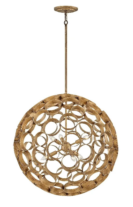 Bohemian - Style Beaded Chandeliers for Eclectic DecorBohemian - Style Beaded Chandeliers for Eclectic DecorLarge Orb - Centric - FR30146BNG