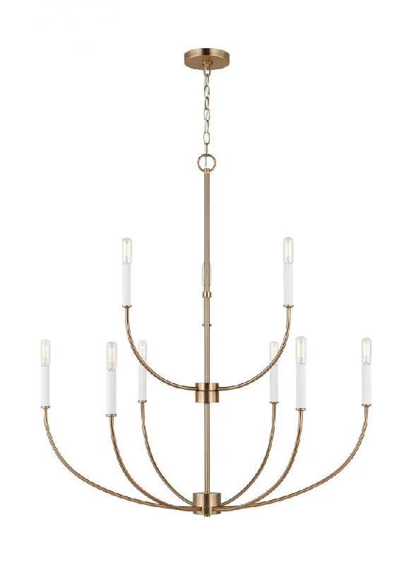 Chandeliers with Colored Glass for a Splash of ColorChandeliers with Colored Glass for a Splash of ColorGreenwich Nine Light Chandelier