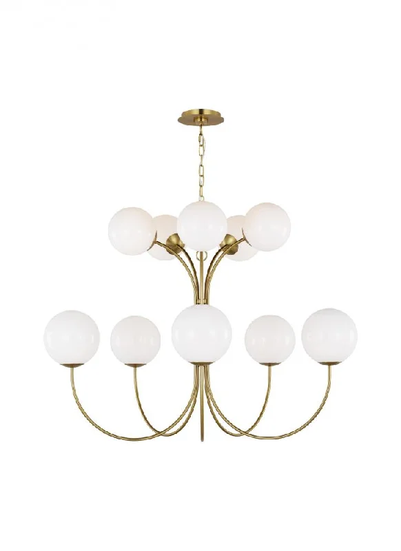 Chandeliers with Metal Frames in Copper FinishChandeliers with Metal Frames in Copper FinishLarge Chandelier