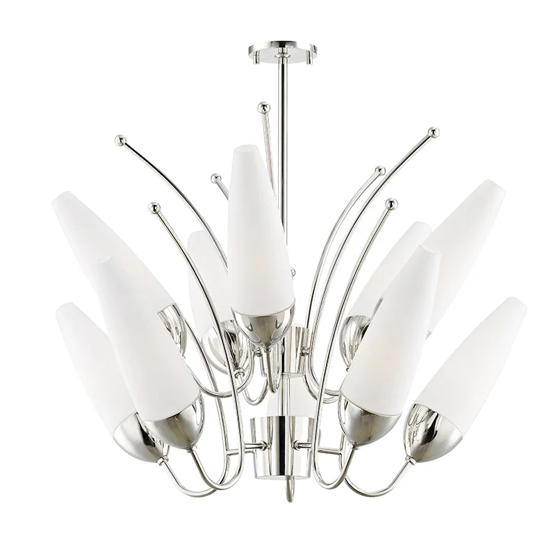 Chandeliers with Adjustable Arms for Directional LightingChandeliers with Adjustable Arms for Directional LightingMitzi Amee H262810-PN Chandelier Light - Polished Nickel Chandeliers with Adjustable Arms for Directional LightingChandeliers with Adjustable Arms for Directional LightingMitzi Amee H262810-PN Chandelier Light - Polished Nickel