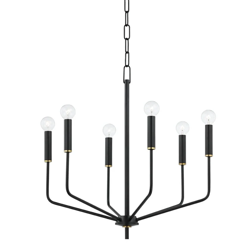 Small Chandeliers for Compact RoomsSmall Chandeliers for Compact RoomsMitzi Bailey H516806-AGB/SBK Chandelier Light - Aged Brass/Soft Black Small Chandeliers for Compact RoomsSmall Chandeliers for Compact RoomsMitzi Bailey H516806-AGB/SBK Chandelier Light - Aged Brass/Soft Black