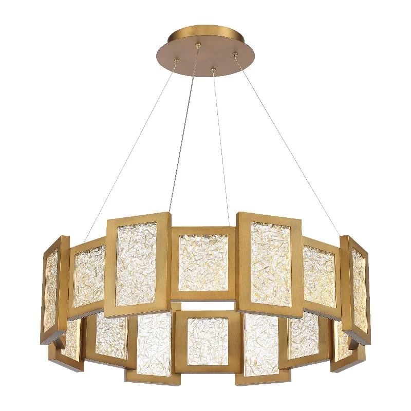 Mid - Century Modern Chandeliers for Vintage AppealMid - Century Modern Chandeliers for Vintage AppealFury 28" LED Round Chandelier Mid - Century Modern Chandeliers for Vintage AppealMid - Century Modern Chandeliers for Vintage AppealFury 28" LED Round Chandelier