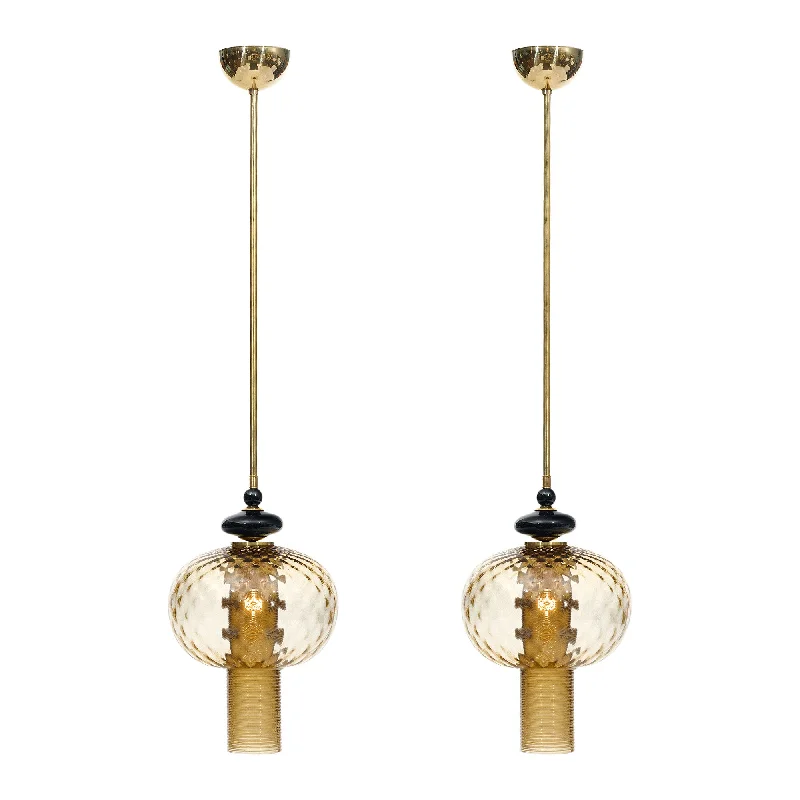 Chandeliers with Adjustable Height for Custom InstallationChandeliers with Adjustable Height for Custom InstallationMurano Glass Gold and Black Pendants Chandeliers with Adjustable Height for Custom InstallationChandeliers with Adjustable Height for Custom InstallationMurano Glass Gold and Black Pendants