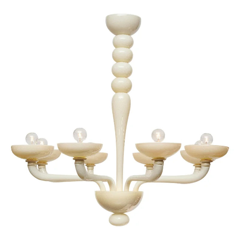 Bohemian - Style Beaded Chandeliers for Eclectic DecorBohemian - Style Beaded Chandeliers for Eclectic DecorMurano Glass Ivory Eight Arm Chandelier Bohemian - Style Beaded Chandeliers for Eclectic DecorBohemian - Style Beaded Chandeliers for Eclectic DecorMurano Glass Ivory Eight Arm Chandelier