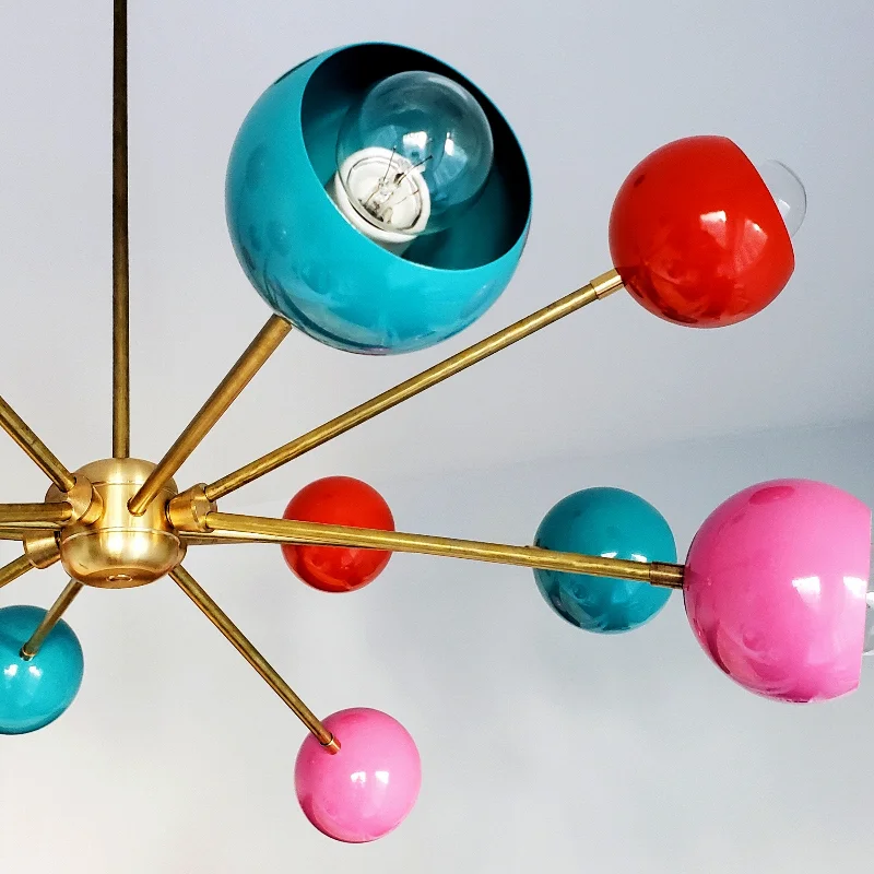 Doll Pink/FLame/Teal