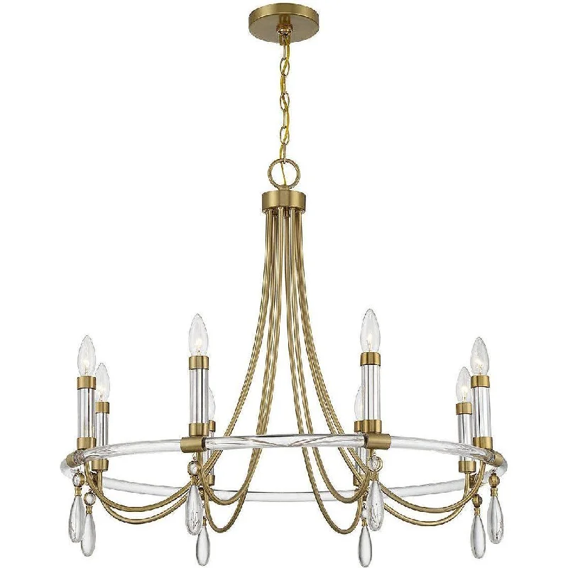 Minimalist Chandeliers for Sleek and Simple InteriorsMinimalist Chandeliers for Sleek and Simple InteriorsMayfair 8-Light Chandelier