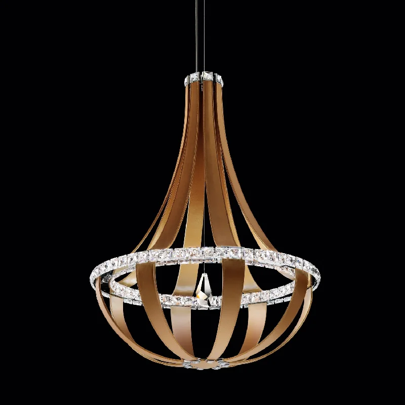 Rustic Wood Chandeliers for Country - Style HousesRustic Wood Chandeliers for Country - Style HousesCrystal Empire LED LED Pendant