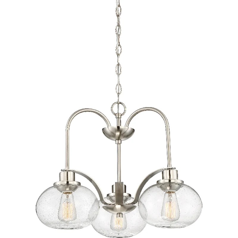 Minimalist Chandeliers for Sleek and Simple InteriorsMinimalist Chandeliers for Sleek and Simple InteriorsTrilogy - Chandelier 3 lgt down brsh nikl - TRG5103BN Minimalist Chandeliers for Sleek and Simple InteriorsMinimalist Chandeliers for Sleek and Simple InteriorsTrilogy - Chandelier 3 lgt down brsh nikl - TRG5103BN