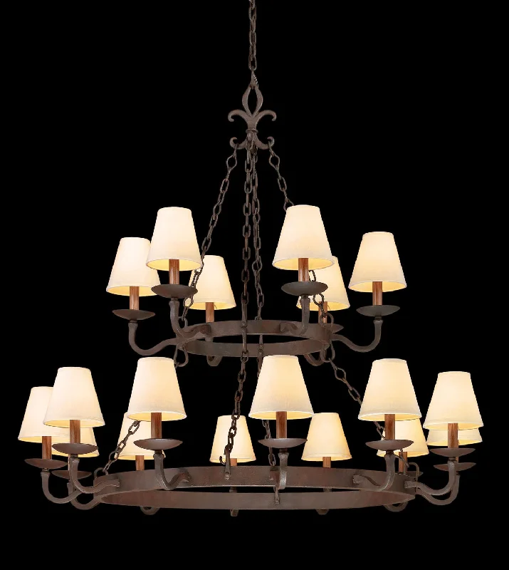 Modern Crystal Chandeliers for Contemporary HomesModern Crystal Chandeliers for Contemporary HomesTroy Lyon F2717 Chandelier Light - Burnt Sienna