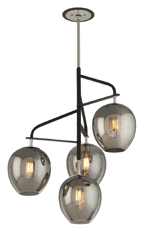 Chandeliers with Metal Frames in Bronze FinishChandeliers with Metal Frames in Bronze FinishTroy Odyssey F4296-TBK/PN Chandelier Light - Carbide Black Polished Nickel Chandeliers with Metal Frames in Bronze FinishChandeliers with Metal Frames in Bronze FinishTroy Odyssey F4296-TBK/PN Chandelier Light - Carbide Black Polished Nickel