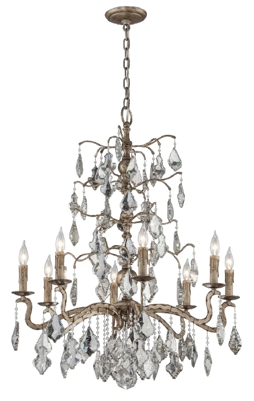 Chandeliers with Metal Frames in Gold FinishChandeliers with Metal Frames in Gold FinishTroy Sienna F4745 Chandelier Light - Vienna Bronze