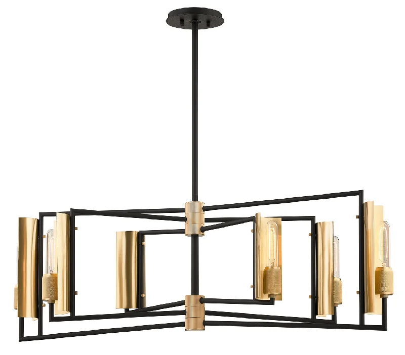 Chandeliers with Metal Frames in Bronze FinishChandeliers with Metal Frames in Bronze FinishTroy Emerson F6787 Chandelier Light - Carbide Blk & Brushed Brass Chandeliers with Metal Frames in Bronze FinishChandeliers with Metal Frames in Bronze FinishTroy Emerson F6787 Chandelier Light - Carbide Blk & Brushed Brass