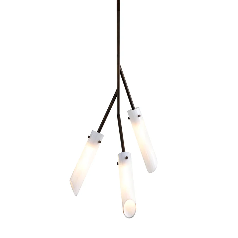 Chandeliers with Metal Frames in Black FinishChandeliers with Metal Frames in Black FinishTroy High Line F7225 Chandelier Light - Dark Bronze