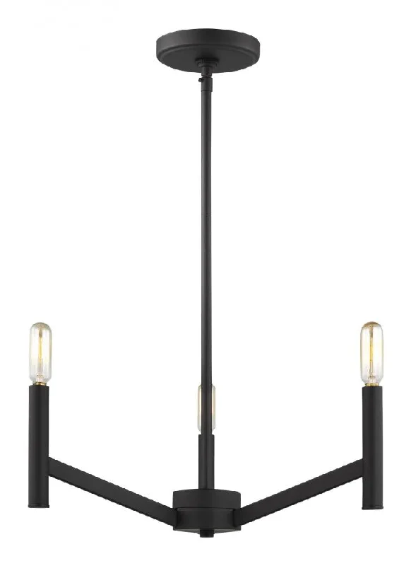 Industrial Iron Chandeliers for Loft - Inspired SpacesIndustrial Iron Chandeliers for Loft - Inspired SpacesVector Three Light Chandelier