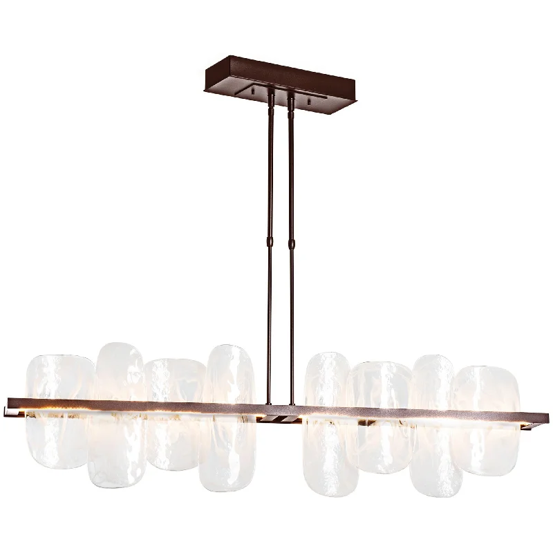 Chandeliers with Metal Frames in Bronze FinishChandeliers with Metal Frames in Bronze FinishVitre Linear Suspension Chandeliers with Metal Frames in Bronze FinishChandeliers with Metal Frames in Bronze FinishVitre Linear Suspension