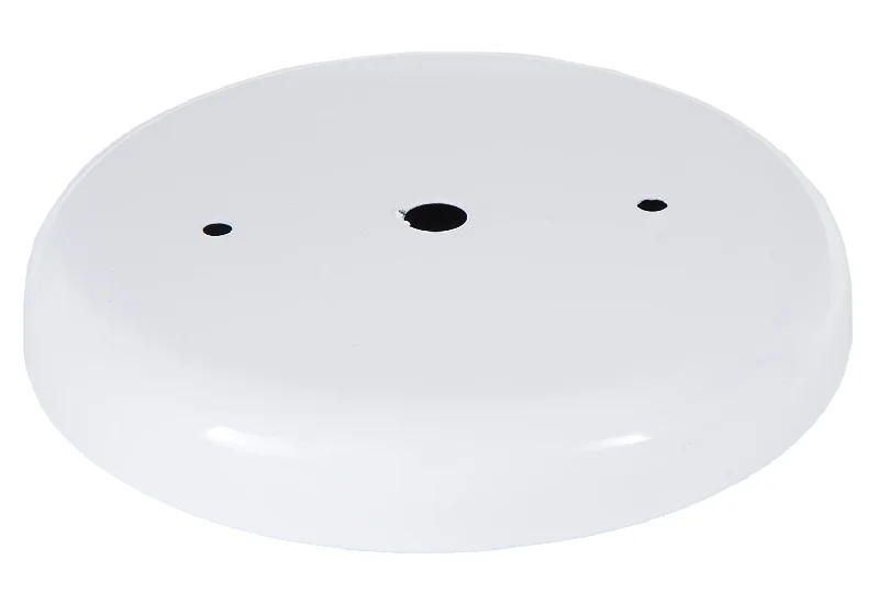 Art Deco Chandeliers for a Retro - Glam LookArt Deco Chandeliers for a Retro - Glam Look5 1/4 Inch Steel Canopy with White Finish