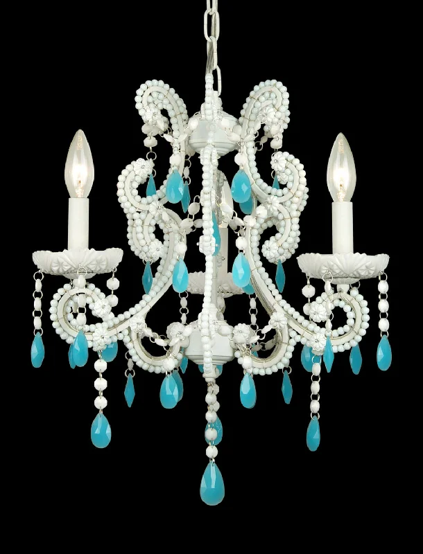 Mini Chandeliers for Adding Charm to Small SpacesMini Chandeliers for Adding Charm to Small SpacesBethel International ET ET01WBLU Chandelier Light - White Mini Chandeliers for Adding Charm to Small SpacesMini Chandeliers for Adding Charm to Small SpacesBethel International ET ET01WBLU Chandelier Light - White