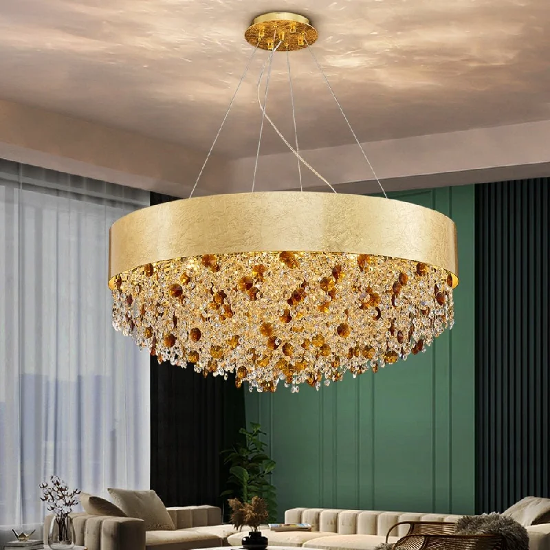 Chandeliers with Metal Frames in Black FinishChandeliers with Metal Frames in Black FinishCreative Crystal Chandelier Modern Living Room Lighting New Design LED Hanging Lamp Round Gold Chandeliers with Metal Frames in Black FinishChandeliers with Metal Frames in Black FinishCreative Crystal Chandelier Modern Living Room Lighting New Design LED Hanging Lamp Round Gold