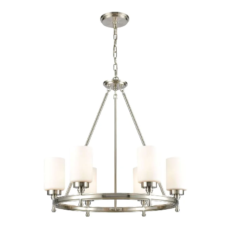 Industrial Iron Chandeliers for Loft - Inspired SpacesIndustrial Iron Chandeliers for Loft - Inspired SpacesDawson 6-Light chandelier in Satin Nickel ELK Lighting Industrial Iron Chandeliers for Loft - Inspired SpacesIndustrial Iron Chandeliers for Loft - Inspired SpacesDawson 6-Light chandelier in Satin Nickel ELK Lighting