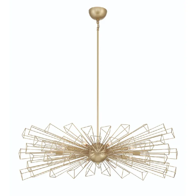 Incandescent Chandeliers for a Warm and Traditional GlowIncandescent Chandeliers for a Warm and Traditional GlowDendelio 10 Lights Light Chandelier in Gold