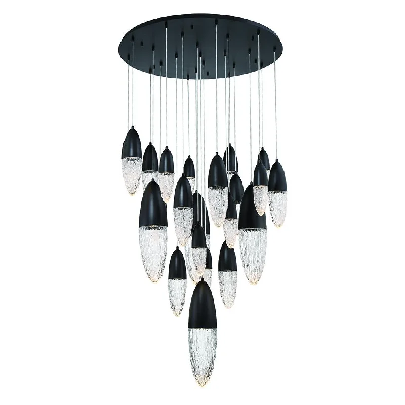Chandeliers with Metal Frames in Gold FinishChandeliers with Metal Frames in Gold FinishEcrou 22 Light Chandelier in Black Chandeliers with Metal Frames in Gold FinishChandeliers with Metal Frames in Gold FinishEcrou 22 Light Chandelier in Black