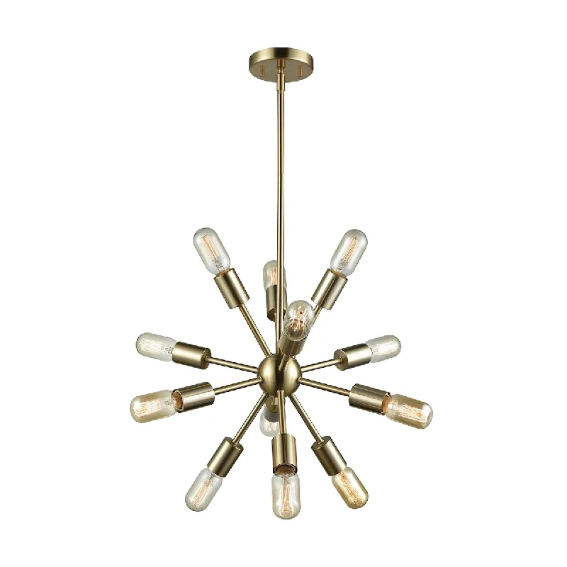 Chandeliers with Pendant Lights for a Stylish LookChandeliers with Pendant Lights for a Stylish LookELK Delphine 12-Light Chandelier in Satin Brass ELK Lighting 46243/12 Chandeliers with Pendant Lights for a Stylish LookChandeliers with Pendant Lights for a Stylish LookELK Delphine 12-Light Chandelier in Satin Brass ELK Lighting 46243/12