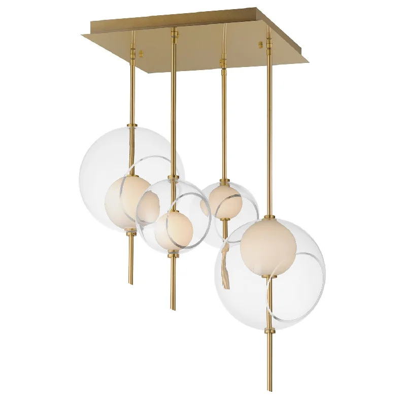Chandeliers with Metal Frames in Bronze FinishChandeliers with Metal Frames in Bronze FinishMartini LED Pendant