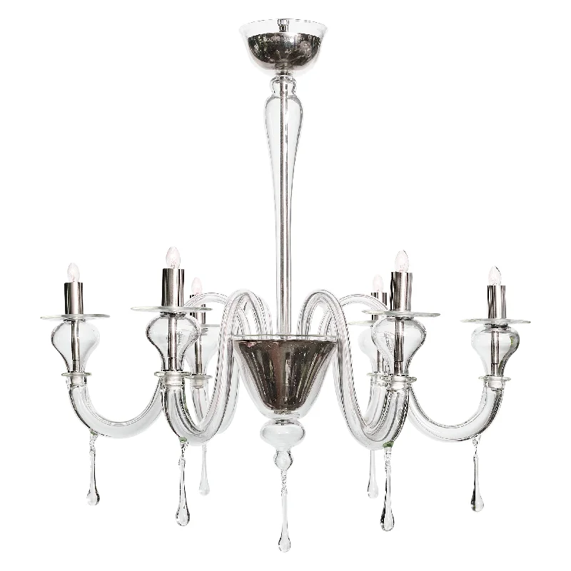 Chandeliers with Colored Glass for a Splash of ColorChandeliers with Colored Glass for a Splash of ColorMurano Glass "Cristallo Puro" Chandelier Chandeliers with Colored Glass for a Splash of ColorChandeliers with Colored Glass for a Splash of ColorMurano Glass "Cristallo Puro" Chandelier