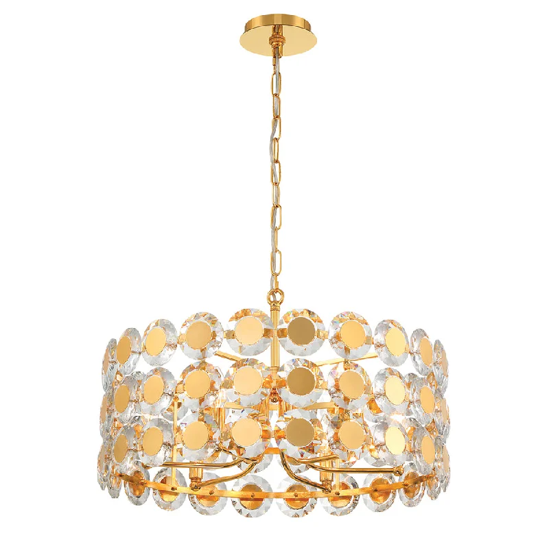 Modern Crystal Chandeliers for Contemporary HomesModern Crystal Chandeliers for Contemporary HomesPerrene 6 Light Pendant in Gold Modern Crystal Chandeliers for Contemporary HomesModern Crystal Chandeliers for Contemporary HomesPerrene 6 Light Pendant in Gold