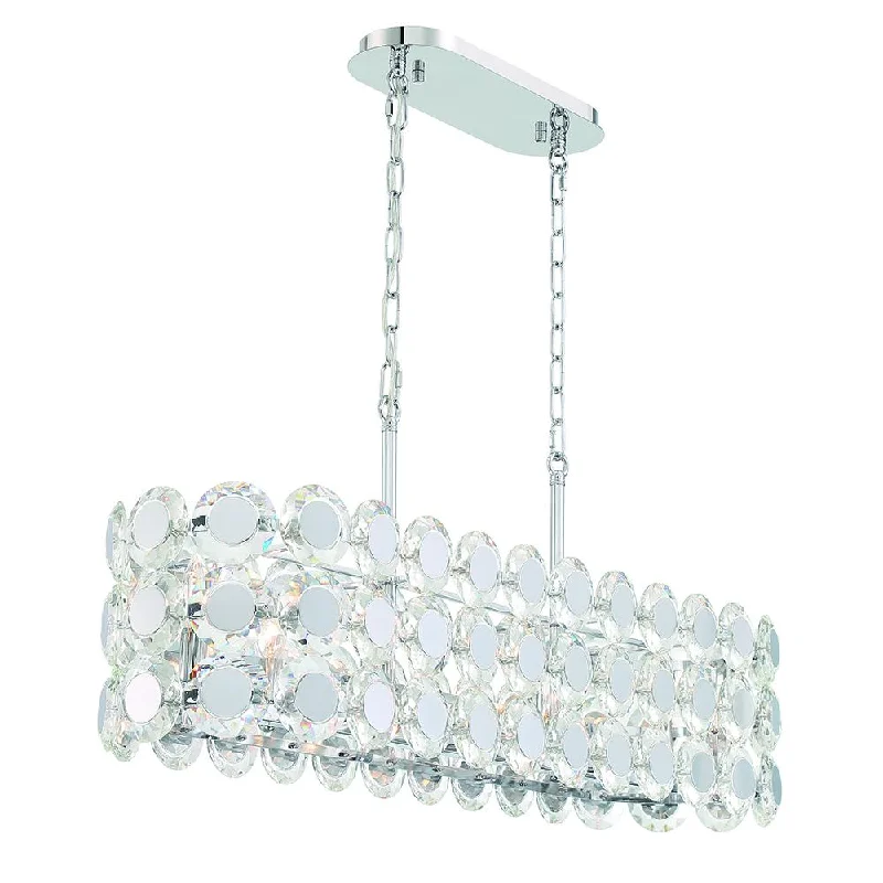 Ceiling - Mounted Chandeliers for Standard CeilingsCeiling - Mounted Chandeliers for Standard CeilingsPerrene 8 Light Chandelier in Chrome Ceiling - Mounted Chandeliers for Standard CeilingsCeiling - Mounted Chandeliers for Standard CeilingsPerrene 8 Light Chandelier in Chrome