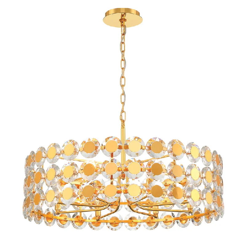 Chandeliers for Living Rooms to Create a Focal PointChandeliers for Living Rooms to Create a Focal PointPerrene 8 Light Pendant in Gold Chandeliers for Living Rooms to Create a Focal PointChandeliers for Living Rooms to Create a Focal PointPerrene 8 Light Pendant in Gold