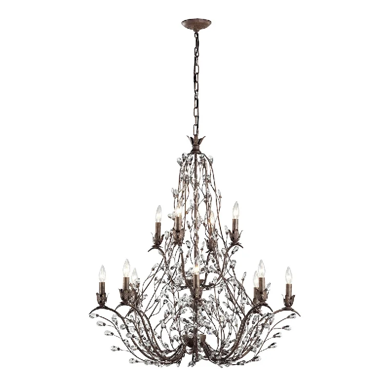 Chandeliers for Dining Rooms to Set the Mood for MealsChandeliers for Dining Rooms to Set the Mood for MealsSagemore 12-Light Chandelier in Bronze Rust with Crystal ELK Lighting Chandeliers for Dining Rooms to Set the Mood for MealsChandeliers for Dining Rooms to Set the Mood for MealsSagemore 12-Light Chandelier in Bronze Rust with Crystal ELK Lighting