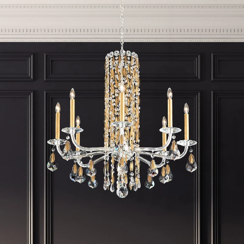 Chandeliers with Metal Frames in Black FinishChandeliers with Metal Frames in Black FinishSiena Eight Light Chandelier Chandeliers with Metal Frames in Black FinishChandeliers with Metal Frames in Black FinishSiena Eight Light Chandelier