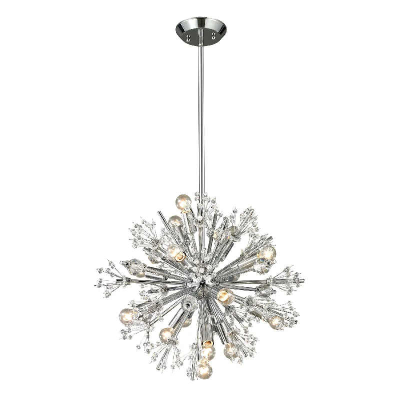 Chandeliers with Pendant Lights for a Stylish LookChandeliers with Pendant Lights for a Stylish LookStarburst 15-Light Chandelier in Polished Chrome ELK Lighting Chandeliers with Pendant Lights for a Stylish LookChandeliers with Pendant Lights for a Stylish LookStarburst 15-Light Chandelier in Polished Chrome ELK Lighting