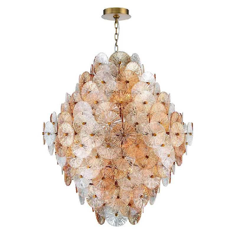 Mid - Century Modern Chandeliers for Vintage AppealMid - Century Modern Chandeliers for Vintage AppealSue-anne 27 Light Chandelier in Plated Brass Mid - Century Modern Chandeliers for Vintage AppealMid - Century Modern Chandeliers for Vintage AppealSue-anne 27 Light Chandelier in Plated Brass