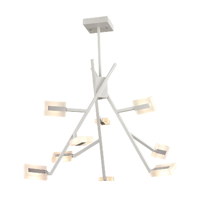 Small Chandeliers for Compact RoomsSmall Chandeliers for Compact RoomsSvelta 9-Light Chandelier in Matte Silver ELK Lighting Small Chandeliers for Compact RoomsSmall Chandeliers for Compact RoomsSvelta 9-Light Chandelier in Matte Silver ELK Lighting