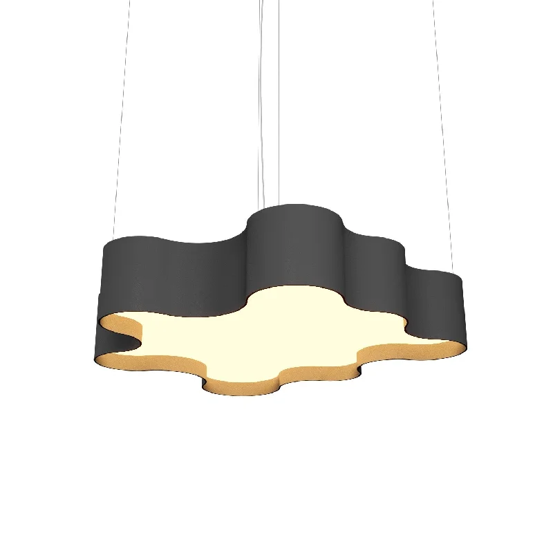 Glass Ceiling Lights with Frosted, Colored, or Etched GlassGlass Ceiling Lights with Frosted, Colored, or Etched GlassAccord Organic 1200LED.39 Pendant Light - Lead Grey Glass Ceiling Lights with Frosted, Colored, or Etched GlassGlass Ceiling Lights with Frosted, Colored, or Etched GlassAccord Organic 1200LED.39 Pendant Light - Lead Grey