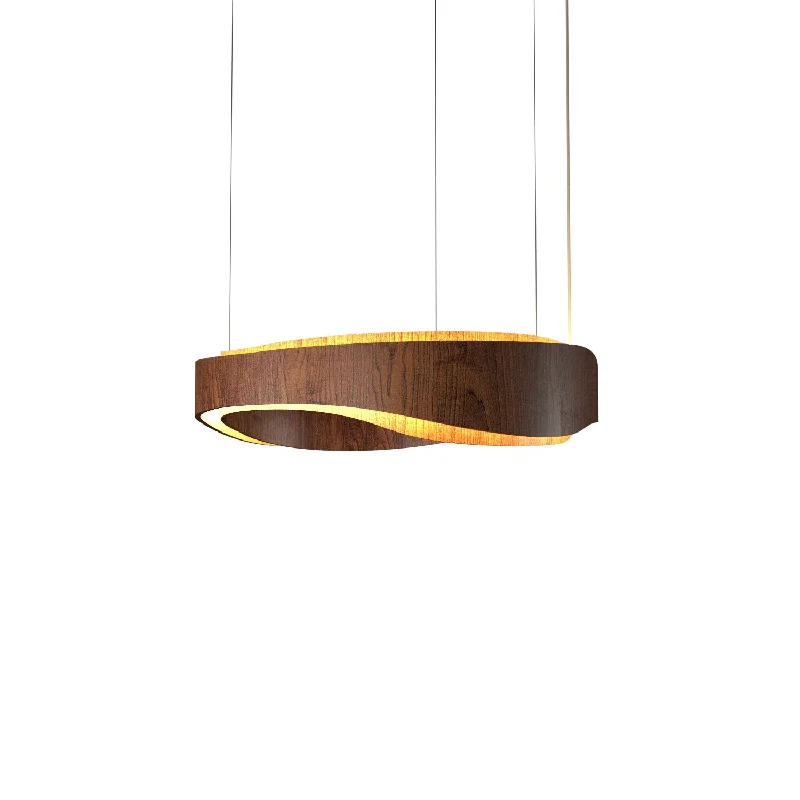 Mid - Century Modern Ceiling Lights with Simple, Sleek LinesMid - Century Modern Ceiling Lights with Simple, Sleek LinesAccord Horizon 1469LED.06 Pendant Light - Imbuia