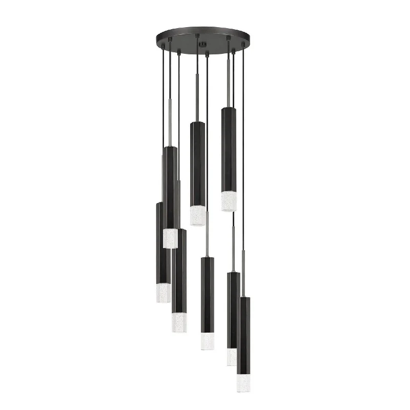 Mid - Century Modern Ceiling Lights with Simple, Sleek LinesMid - Century Modern Ceiling Lights with Simple, Sleek LinesBenzara Hexagonal Metal Frame 8 Led Light Pendant with Glass Diffuser, Black Mid - Century Modern Ceiling Lights with Simple, Sleek LinesMid - Century Modern Ceiling Lights with Simple, Sleek LinesBenzara Hexagonal Metal Frame 8 Led Light Pendant with Glass Diffuser, Black